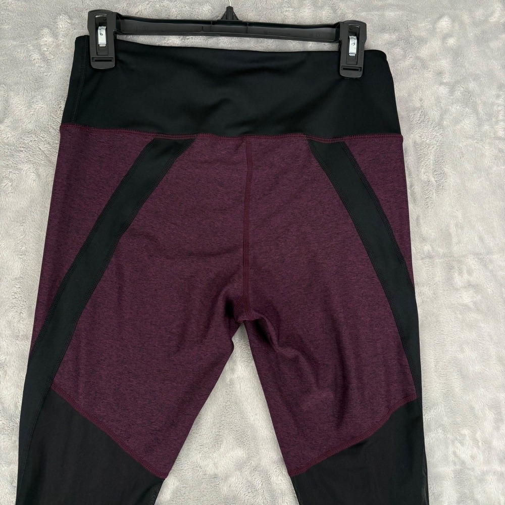 Z by Zella Womens Medium‎ Crop Capri Leggings Active Workout Fitness Gym Mesh